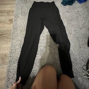 Lululemon align joggers , size 6 , black